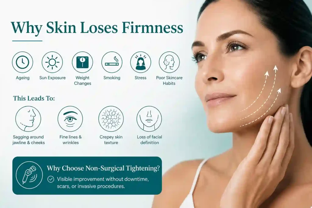 What Makes Skin Lose Firmness and Why Do People Seek Non-Surgical Tightening Chatham?